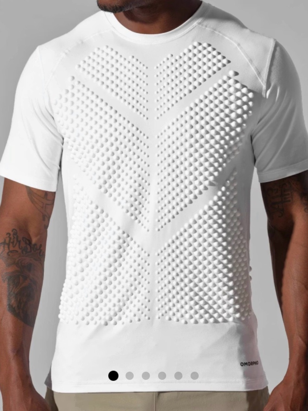 Omorpho G-Top small weighted Athletic Tee 1 lb 10 oz